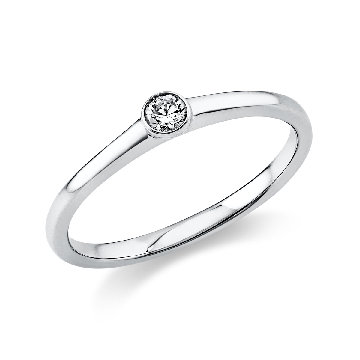 Ring Zarge 18 kt WG