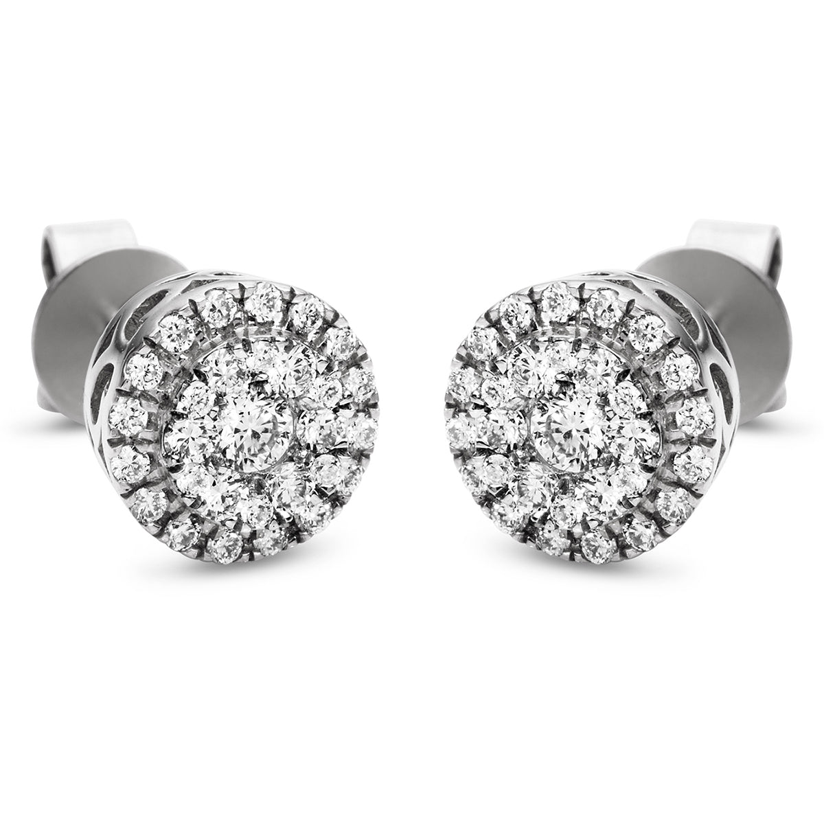 Ohrstecker 18 kt WG