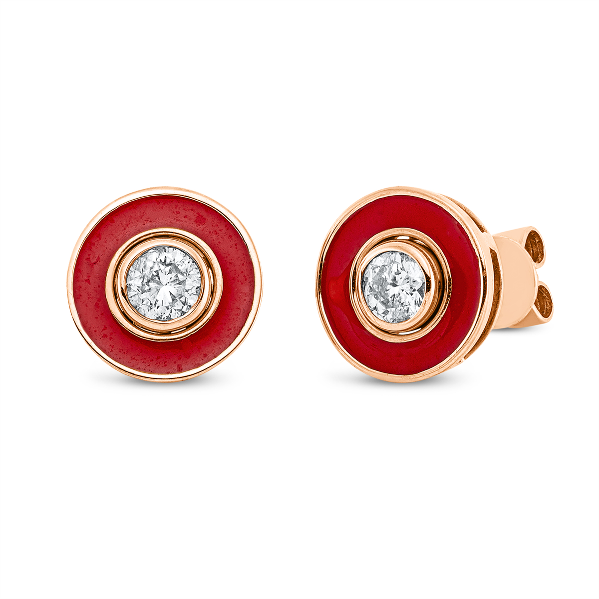 Ohrstecker 18 kt RG