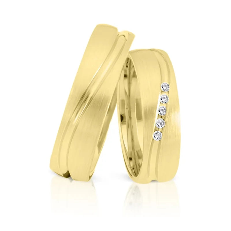 Trauringe Gelbgold