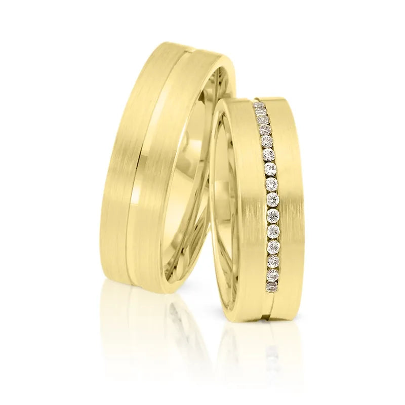 Trauringe Gelbgold