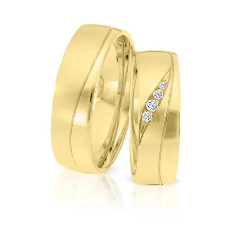 Trauringe Gelbgold