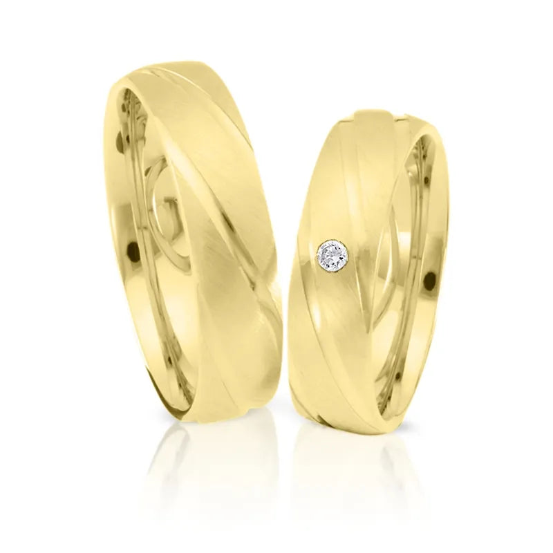 Trauringe Gelbgold