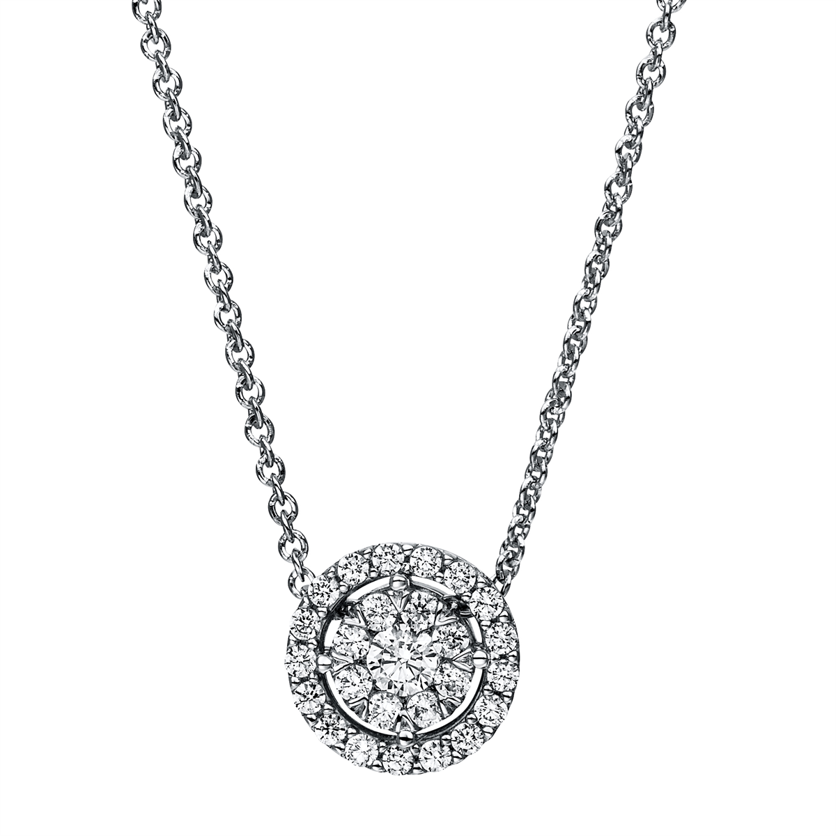 Collier 14 kt WG
