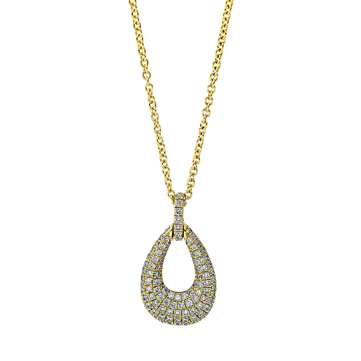 Collier 18 kt GG, mit ZÖ 40 cm + 42.5 cm
