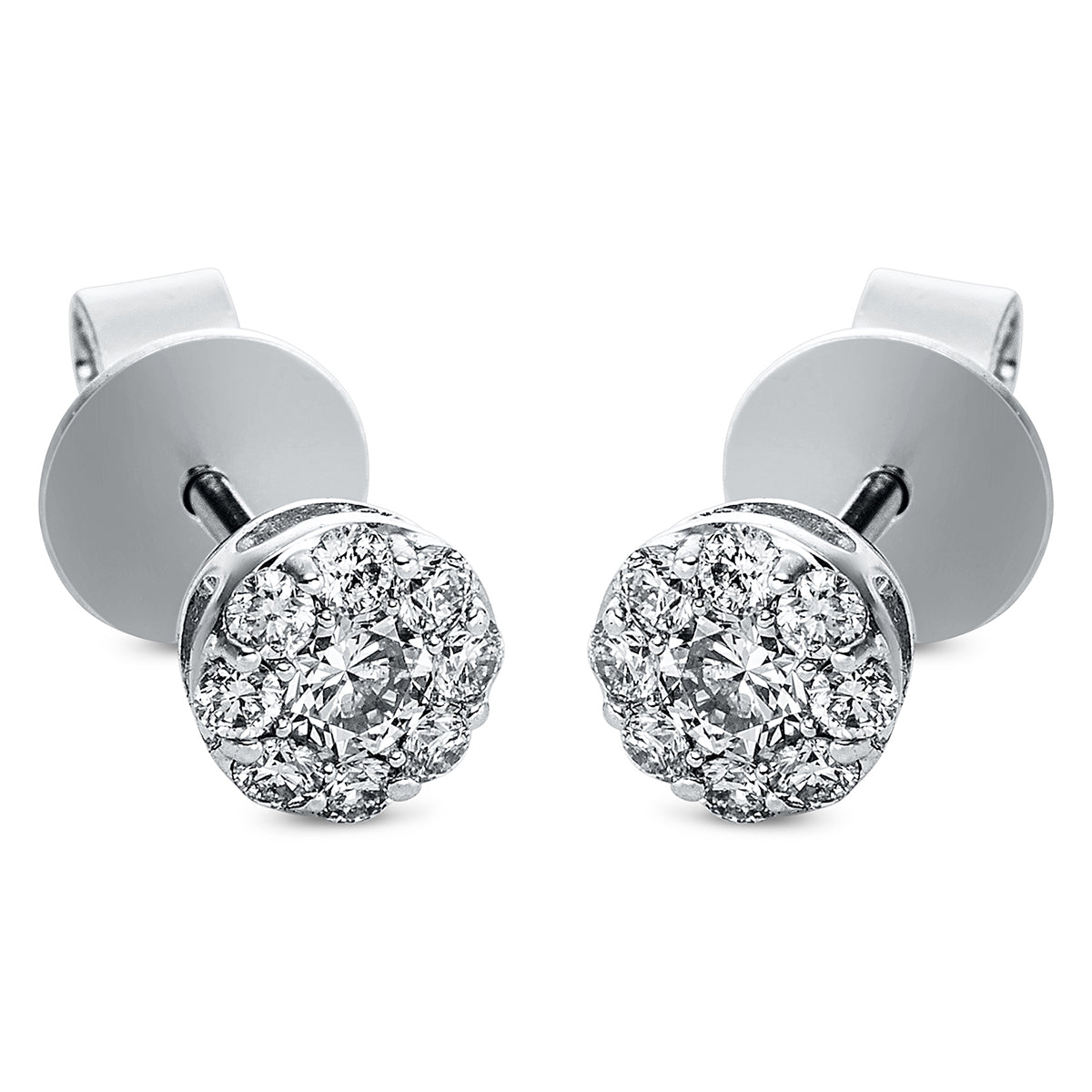 Ohrstecker 18 kt WG