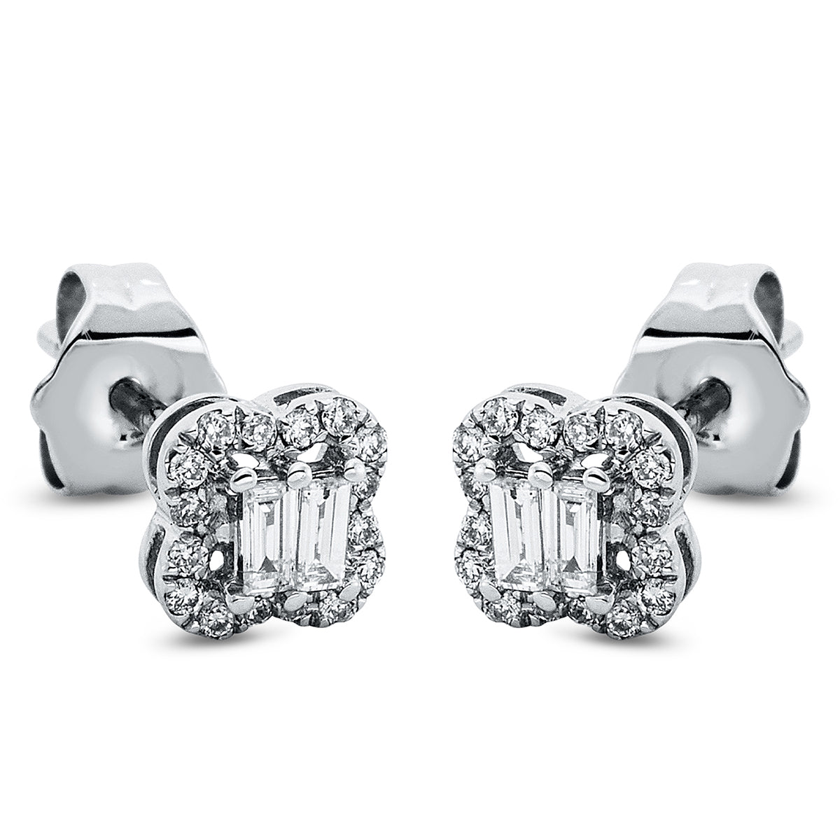 Ohrstecker 18 kt WG