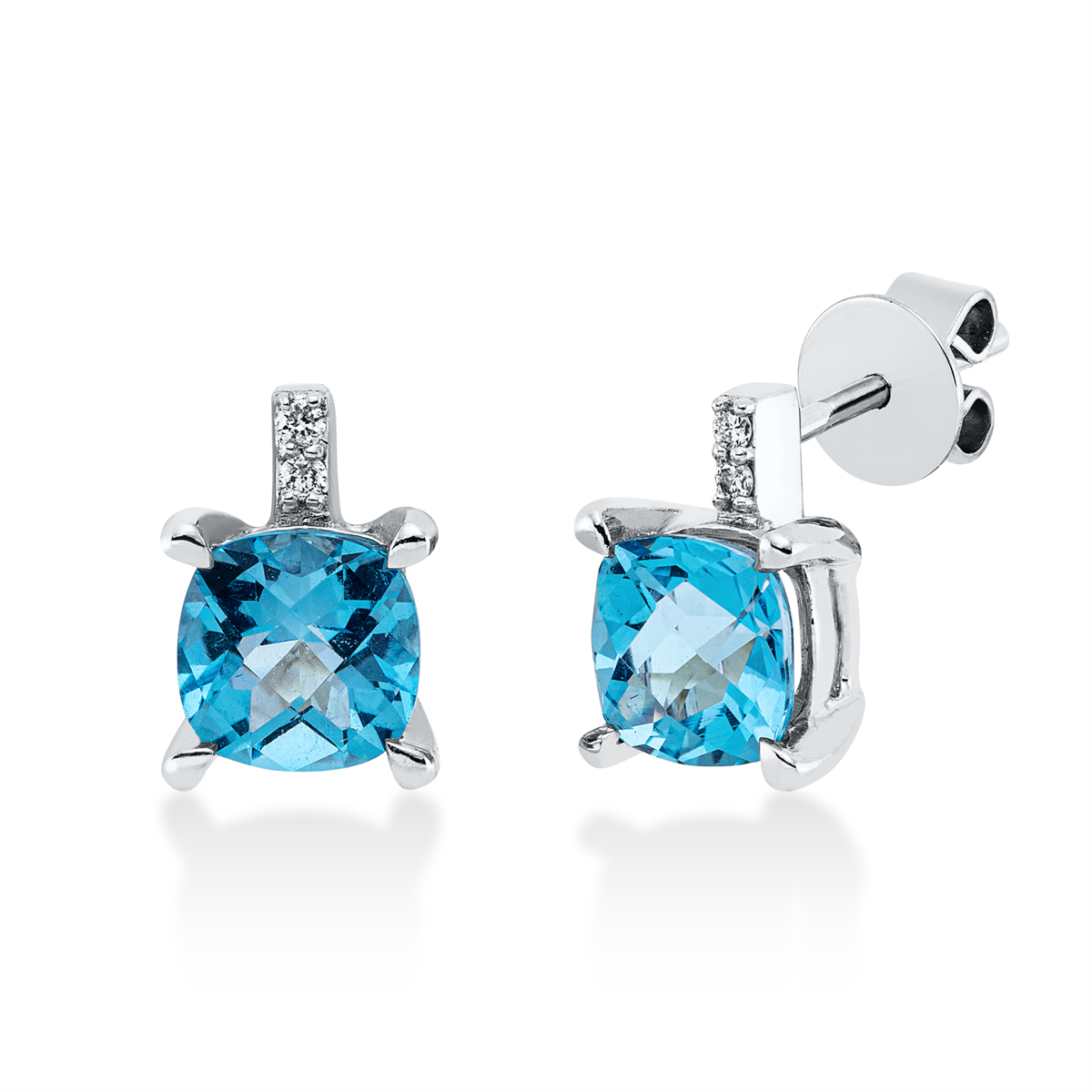 Ohrschmuck 4er-Krappe 18 kt WG