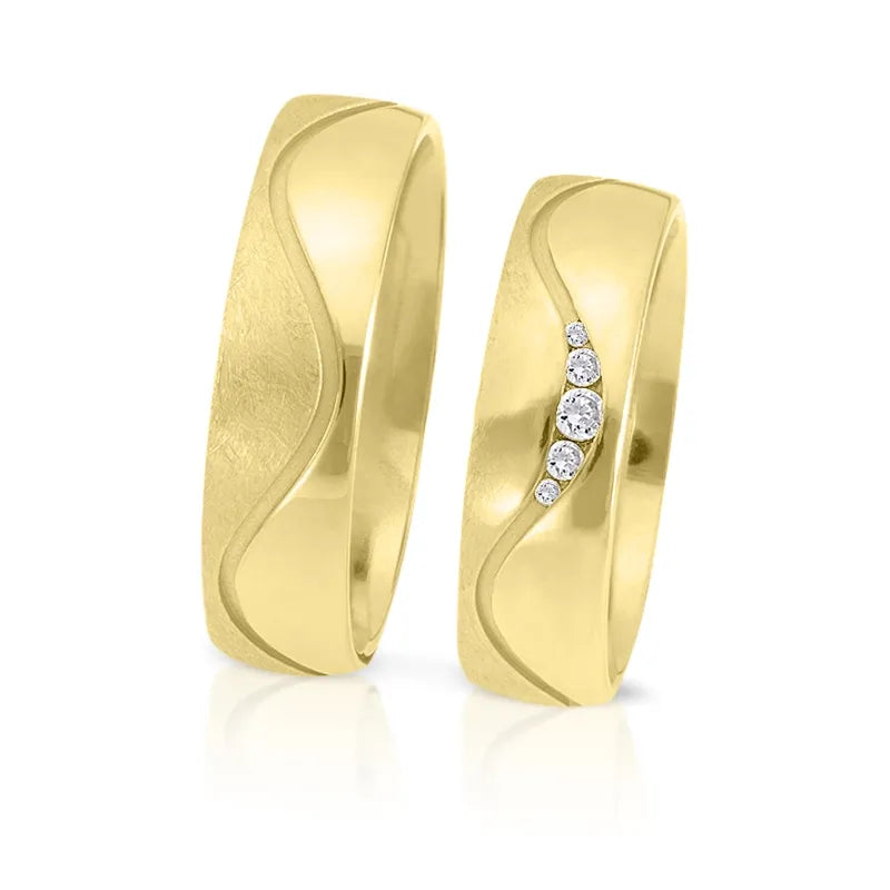 Trauringe Gelbgold