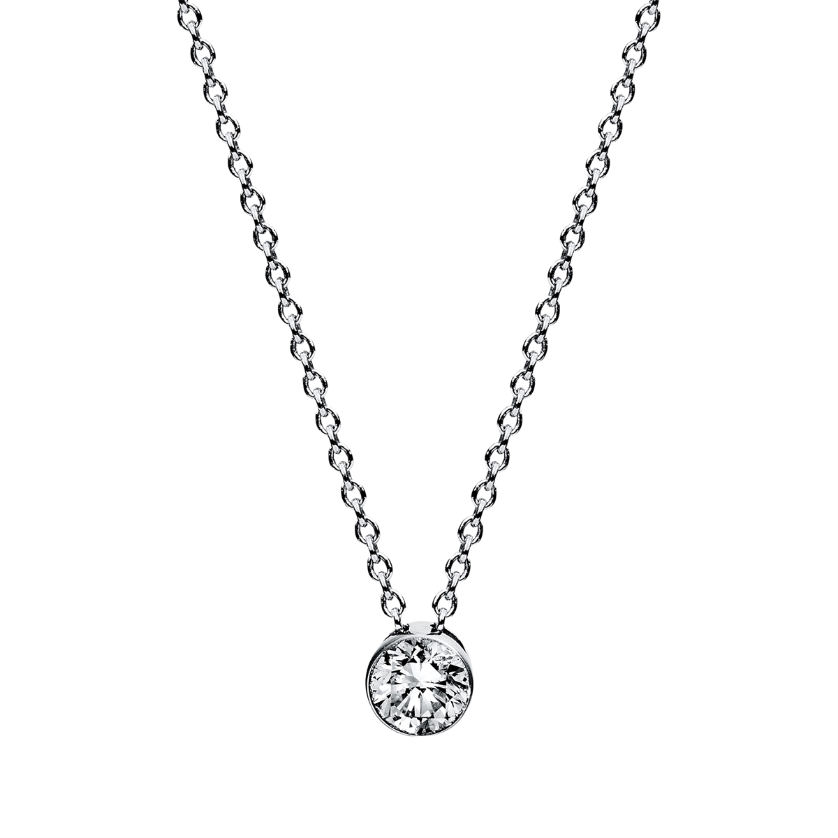Collier Zarge 14 kt WG