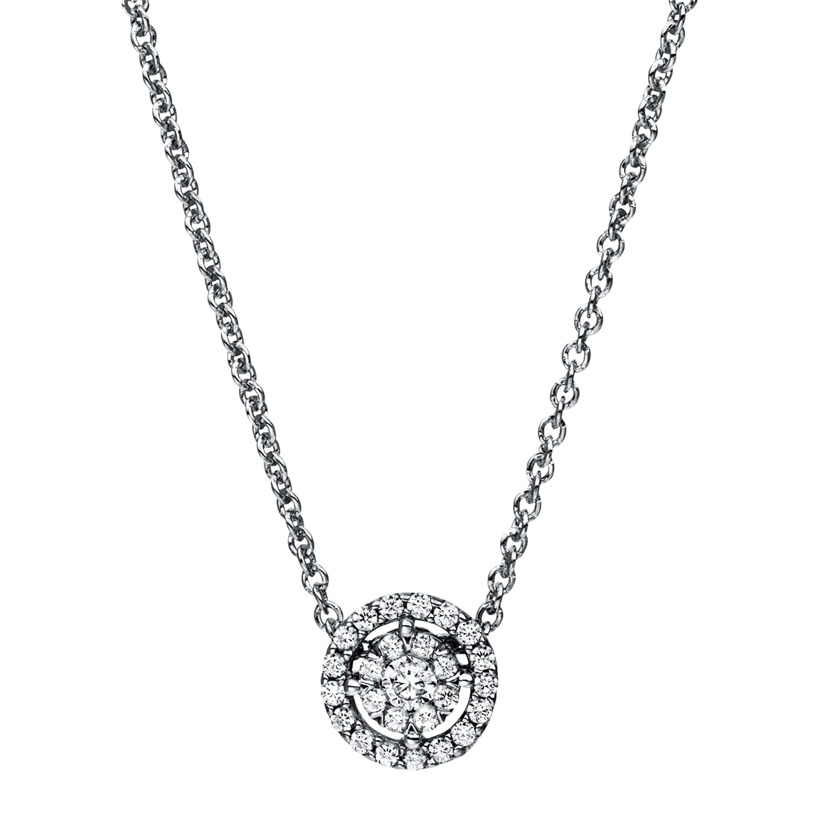 Collier 14 kt WG
