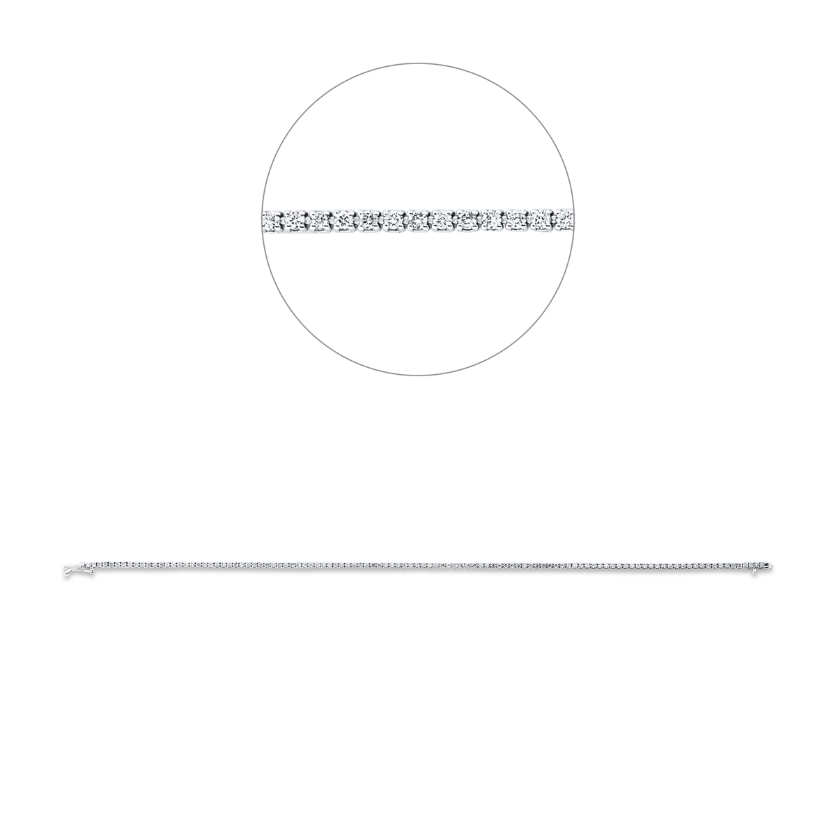 Armband 18 kt WG