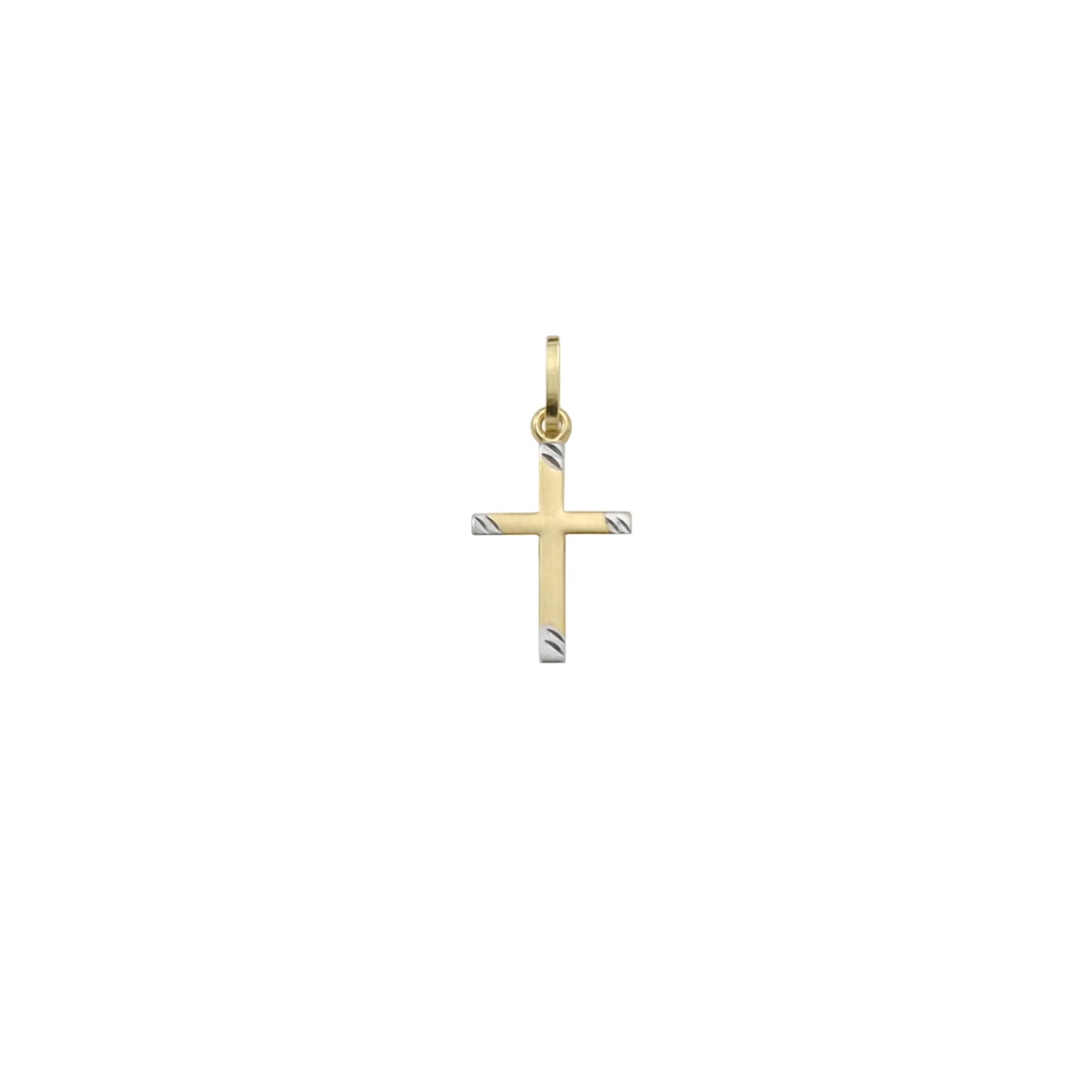 Anhänger Kreuz aus Gelbgold 333