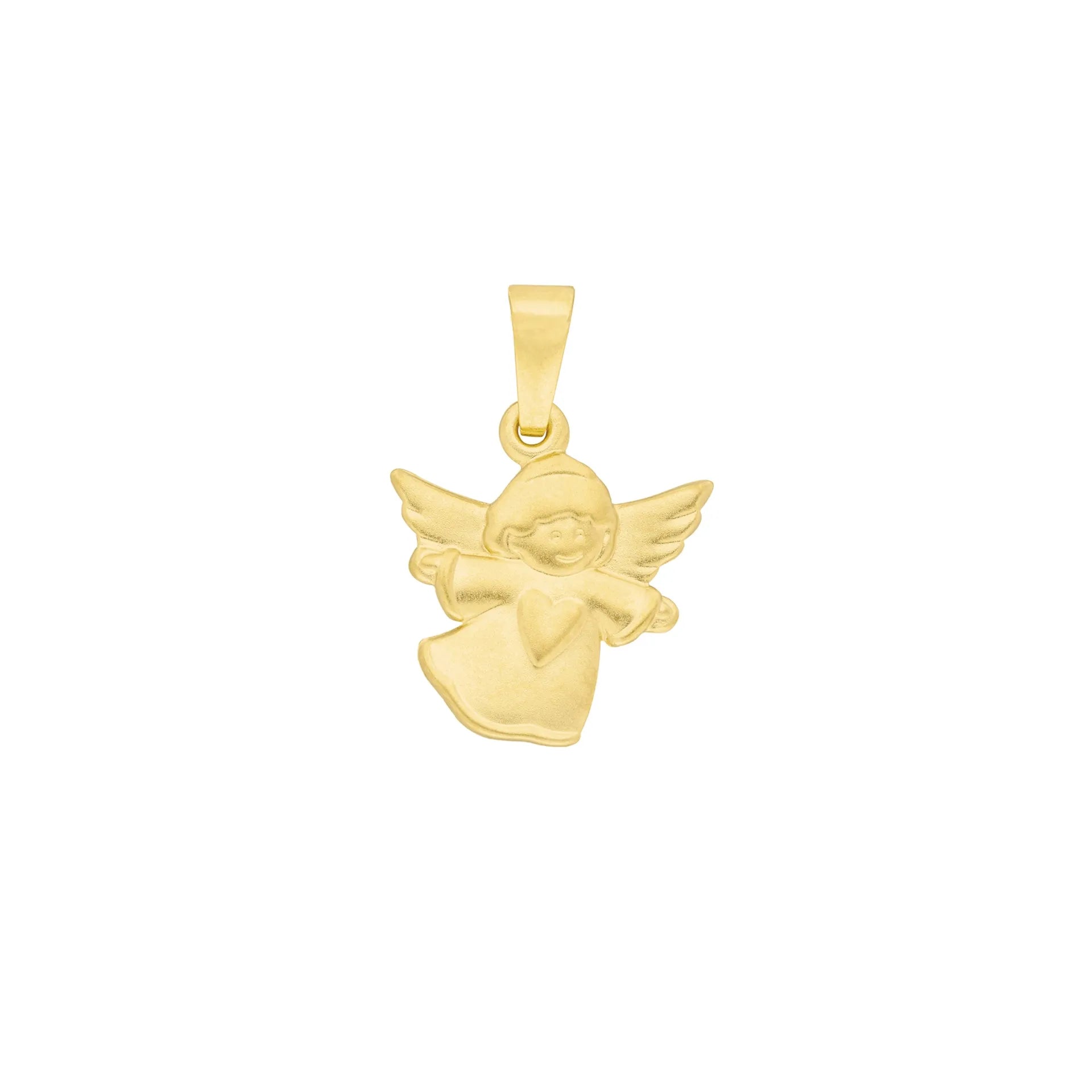 Anhänger Engel aus 333er Gelbgold